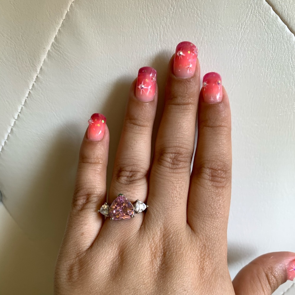 Pink Heart Ring - Picture 6 of 12